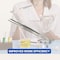 A2Z Scilab Utility Tweezers Straight Serrated Jaws 4.5 Inch L, Stainless Steel A2Z-ZR972 - alternate 4